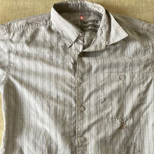 🌈 Element button down skater shirt size M skateboard project shirt stamped desig